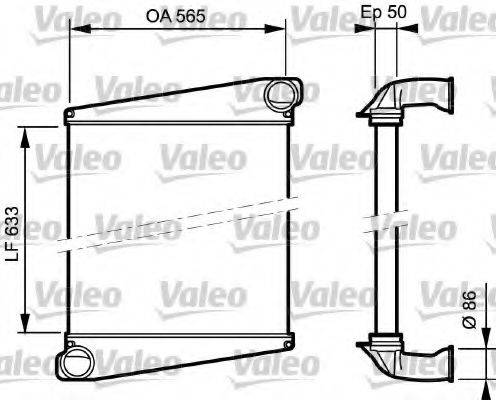 VALEO 818879 Інтеркулер