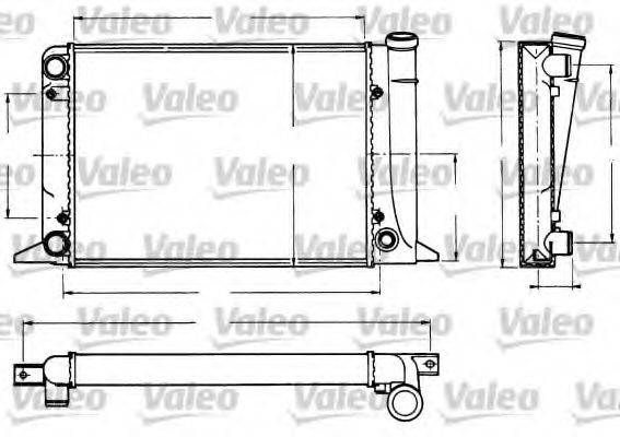 VALEO 883769 Радіатор, охолодження двигуна