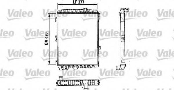 VALEO 883864 Радіатор, охолодження двигуна