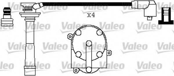 VALEO 346434 Комплект дротів запалювання