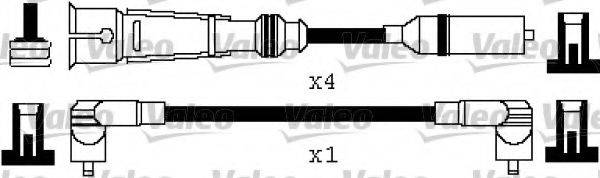 VALEO 346417 Комплект дротів запалювання