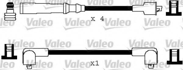 VALEO 346109 Комплект дротів запалювання