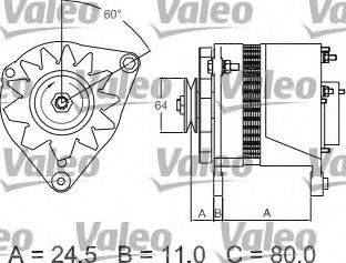 VALEO 437380 Генератор