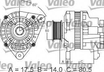 VALEO 437427 Генератор