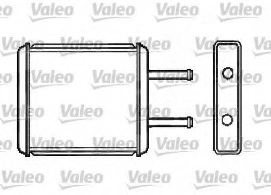 VALEO 812412 Теплообмінник, опалення салону