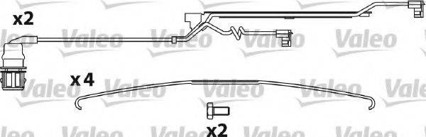 VALEO 541723 Комплект гальмівних колодок, дискове гальмо