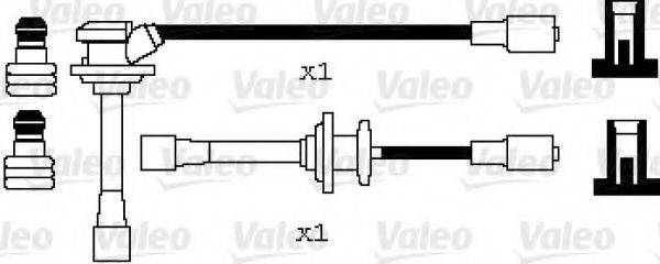 VALEO 346083 Комплект дротів запалювання