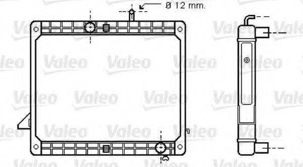 VALEO 733421 Радіатор, охолодження двигуна