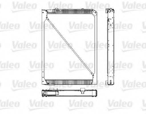 VALEO 733484 Радіатор, охолодження двигуна