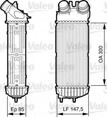 VALEO 817706 Інтеркулер