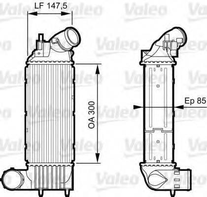 VALEO 818895 Інтеркулер