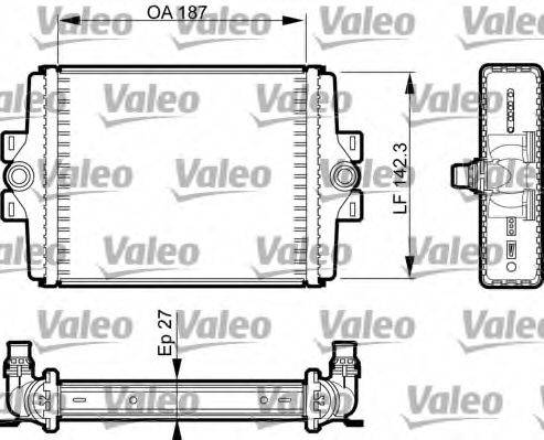 VALEO 735467 Радіатор, охолодження двигуна