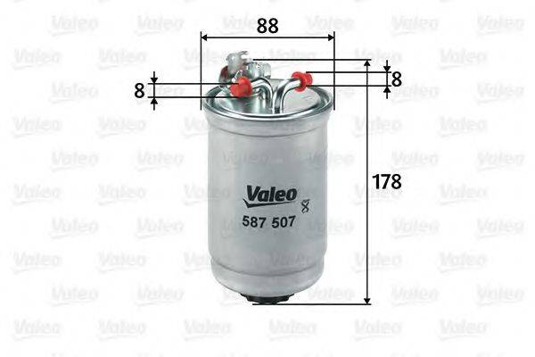 VALEO 587507 Паливний фільтр