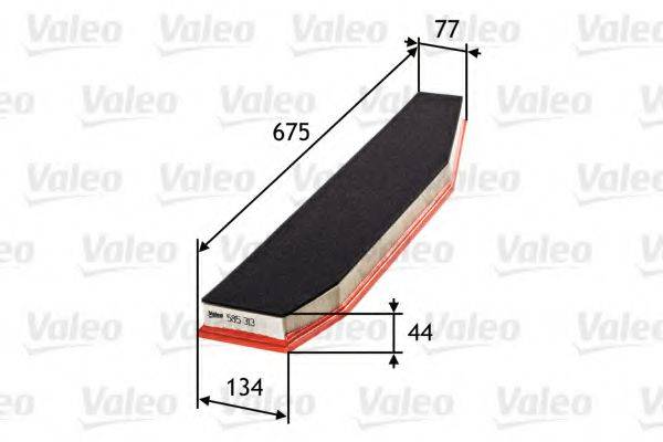 VALEO 585313 Повітряний фільтр