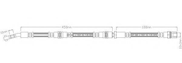 REMKAFLEX 3156 Гальмівний шланг