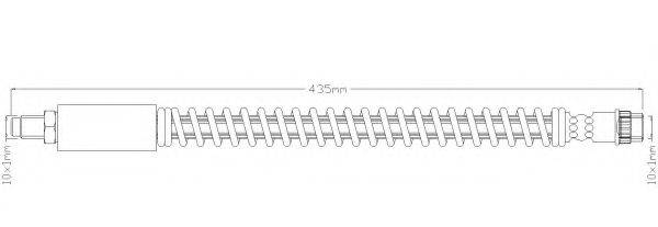 REMKAFLEX 3658 Гальмівний шланг