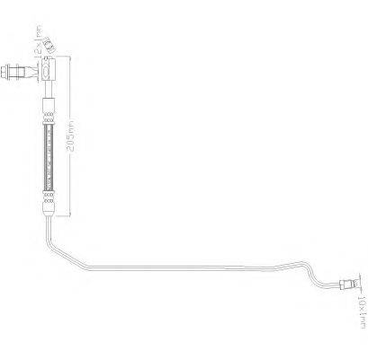 REMKAFLEX 4226 Гальмівний шланг