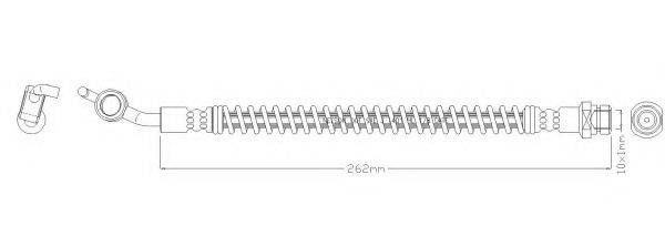 REMKAFLEX 7069 Гальмівний шланг