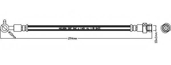 REMKAFLEX 7401 Гальмівний шланг