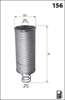 MECAFILTER ELG5515 Паливний фільтр