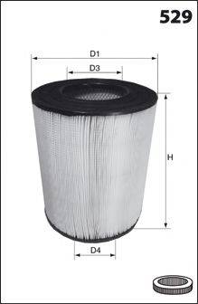 MECAFILTER FA3355 Повітряний фільтр