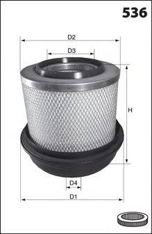 MECAFILTER FA3315 Повітряний фільтр