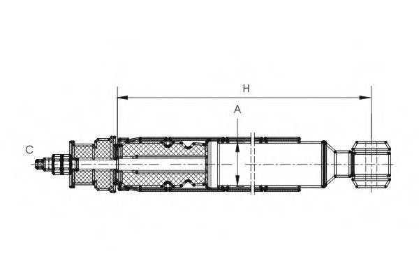 SCT GERMANY Z1622G Амортизатор