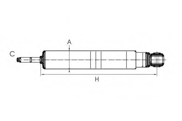 SCT GERMANY Z1733 Амортизатор
