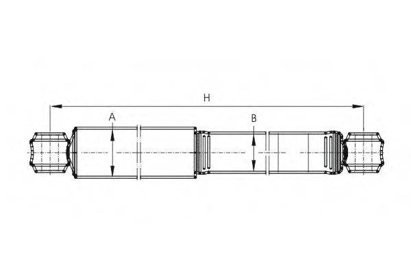 SCT GERMANY Z2977G Амортизатор