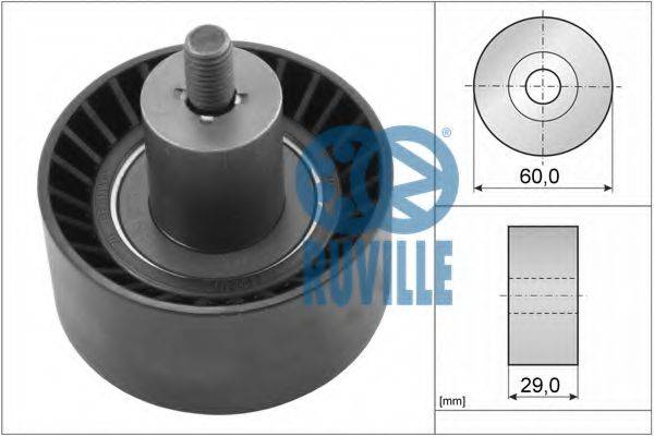 RUVILLE 55228 Паразитний / Ведучий ролик, зубчастий ремінь