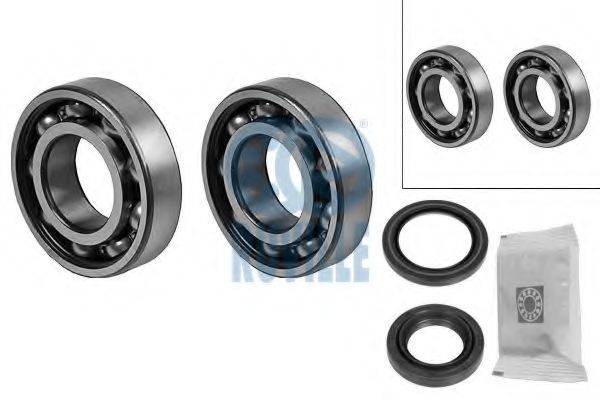RUVILLE 4071 Комплект підшипника маточини колеса