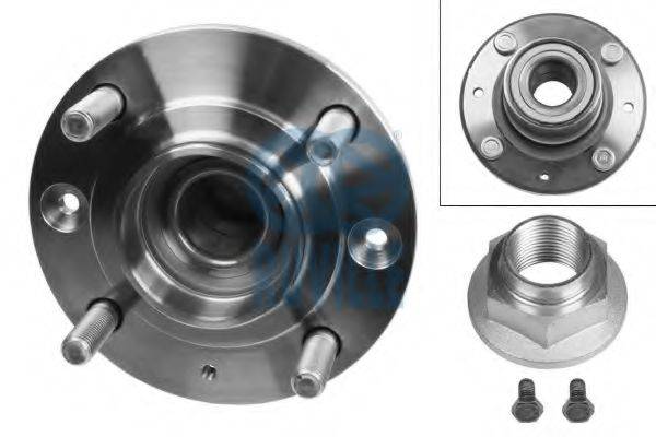 RUVILLE 6522 Комплект підшипника маточини колеса