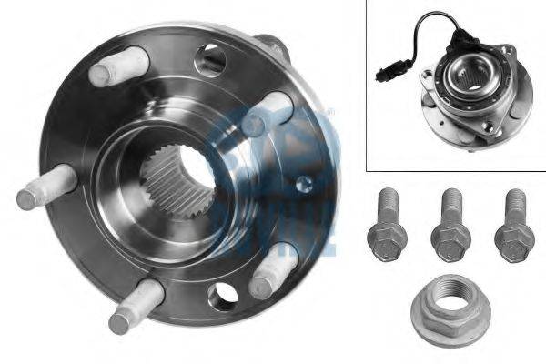 RUVILLE 5357 Комплект підшипника маточини колеса