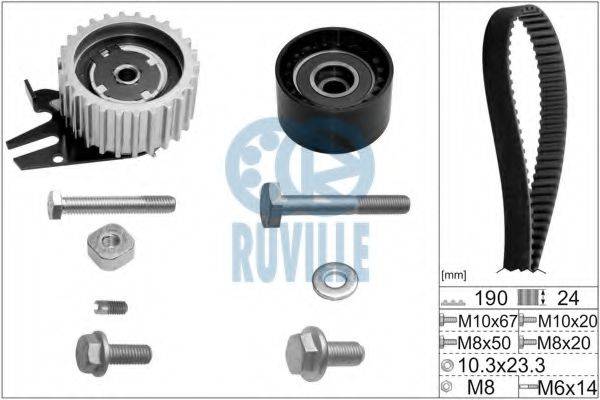 RUVILLE 5603677 Комплект ременя ГРМ