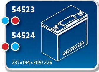 IPSA TMA45A Стартерна акумуляторна батарея