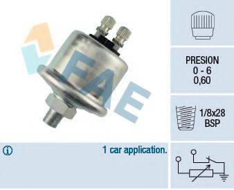 FAE 14710 Датчик, тиск олії