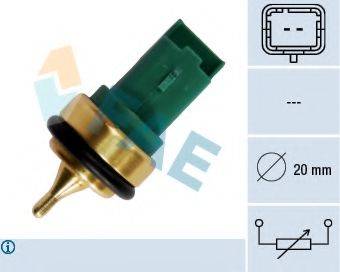 FAE 33707 Датчик, температура охолоджувальної рідини