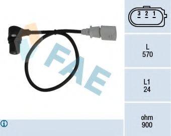 FAE 79056 Датчик імпульсів; Датчик частоти обертання, керування двигуном