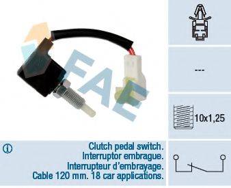 FAE 24543 Вимикач, привід зчеплення (Tempomat)