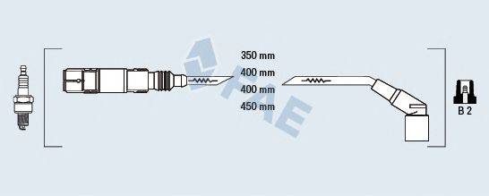 FAE 85955 Комплект дротів запалювання