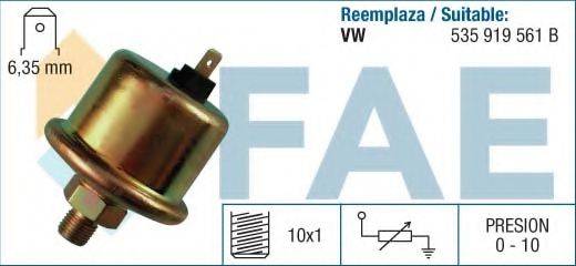 FAE 14120 Датчик, тиск олії