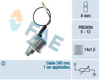 FAE 14900 Датчик, тиск олії