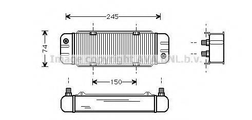 AVA QUALITY COOLING AI3131 масляний радіатор, моторне масло