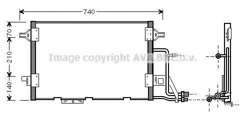 AVA QUALITY COOLING AI5137 Конденсатор, кондиціонер