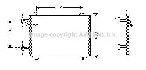 AVA QUALITY COOLING AI5193 Конденсатор, кондиціонер