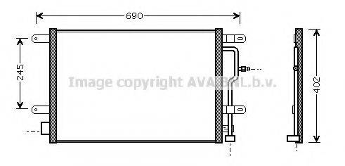 AVA QUALITY COOLING AI5194 Конденсатор, кондиціонер