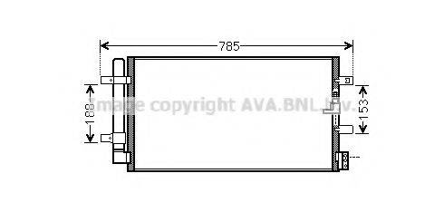 AVA QUALITY COOLING AI5360D Конденсатор, кондиціонер