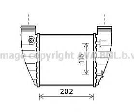 AVA QUALITY COOLING AIA4345 Інтеркулер