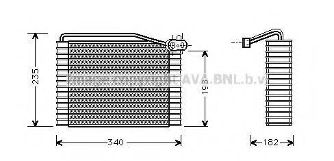 AVA QUALITY COOLING AIV149 Випарник, кондиціонер