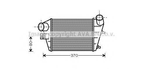 AVA QUALITY COOLING AL4086 Інтеркулер